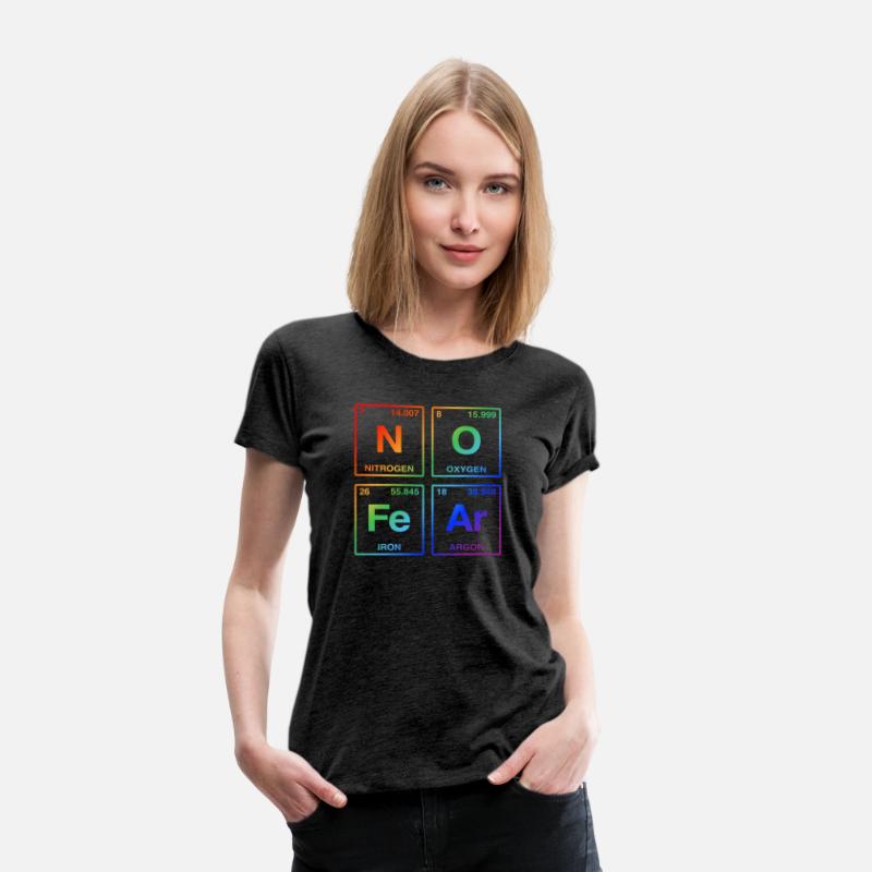NO FEAR - elements of the periodic system LGBTQ