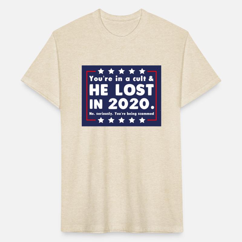 No really. He lost & you're in a cult