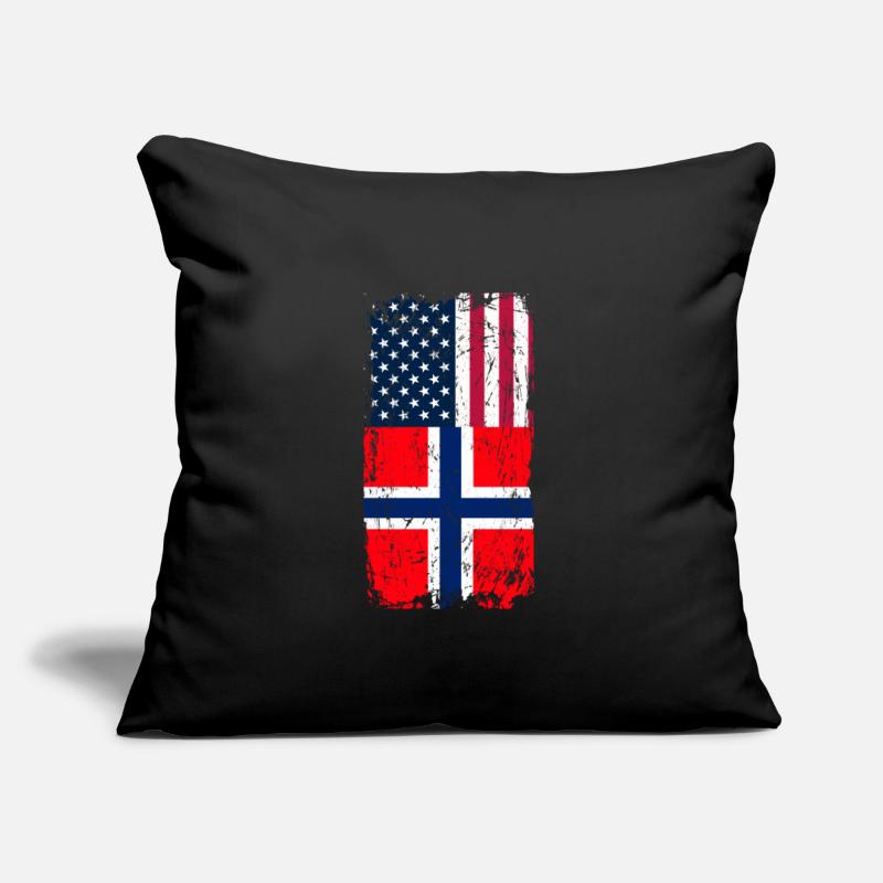 Norway USA Flag