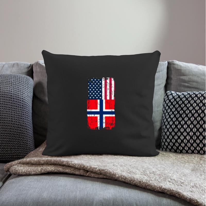 Norway USA Flag