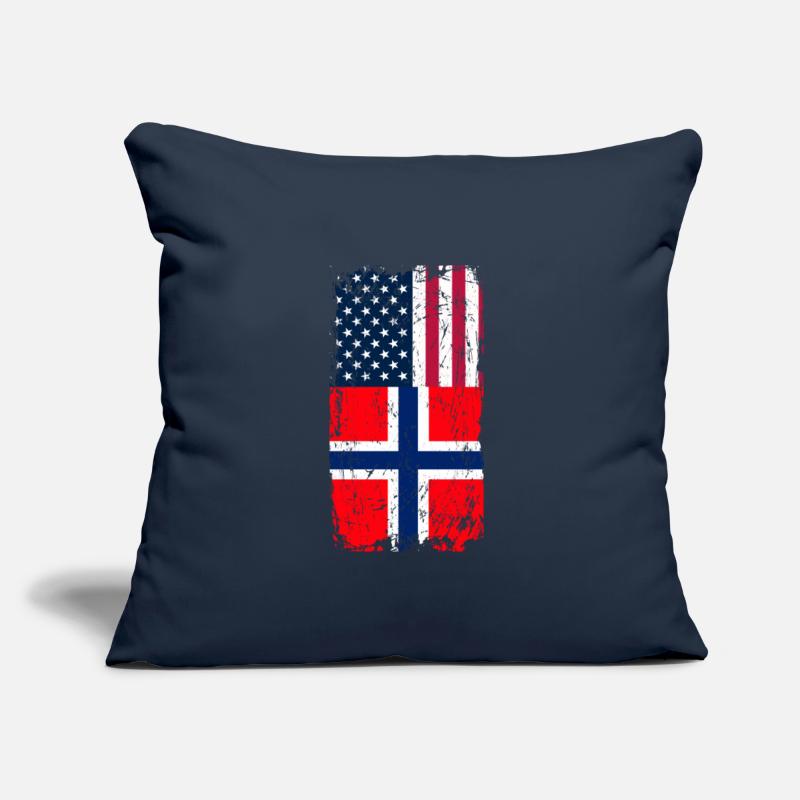 Norway USA Flag