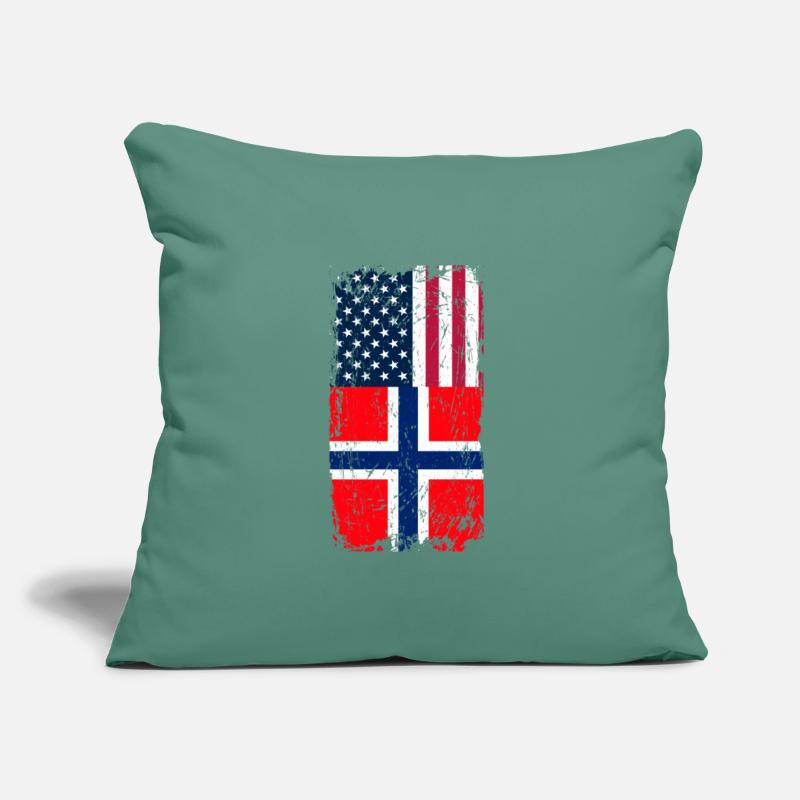 Norway USA Flag