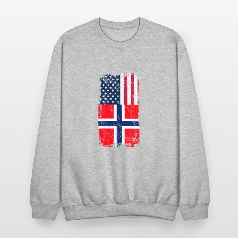 Norway USA Flag