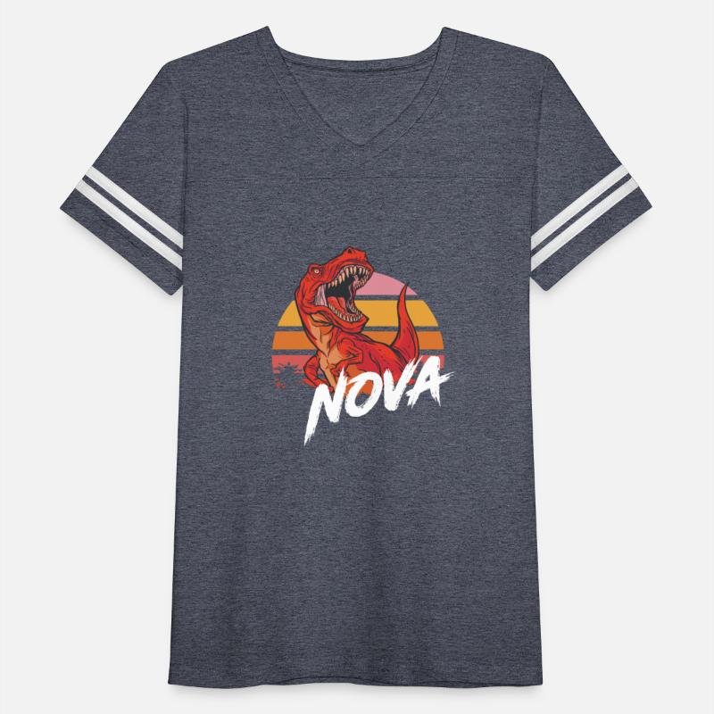 NOVA - Beautiful girls name with T-REX Dinosaur