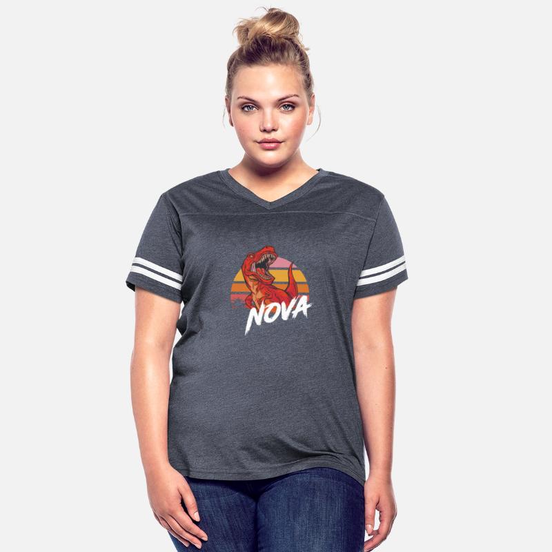 NOVA - Beautiful girls name with T-REX Dinosaur