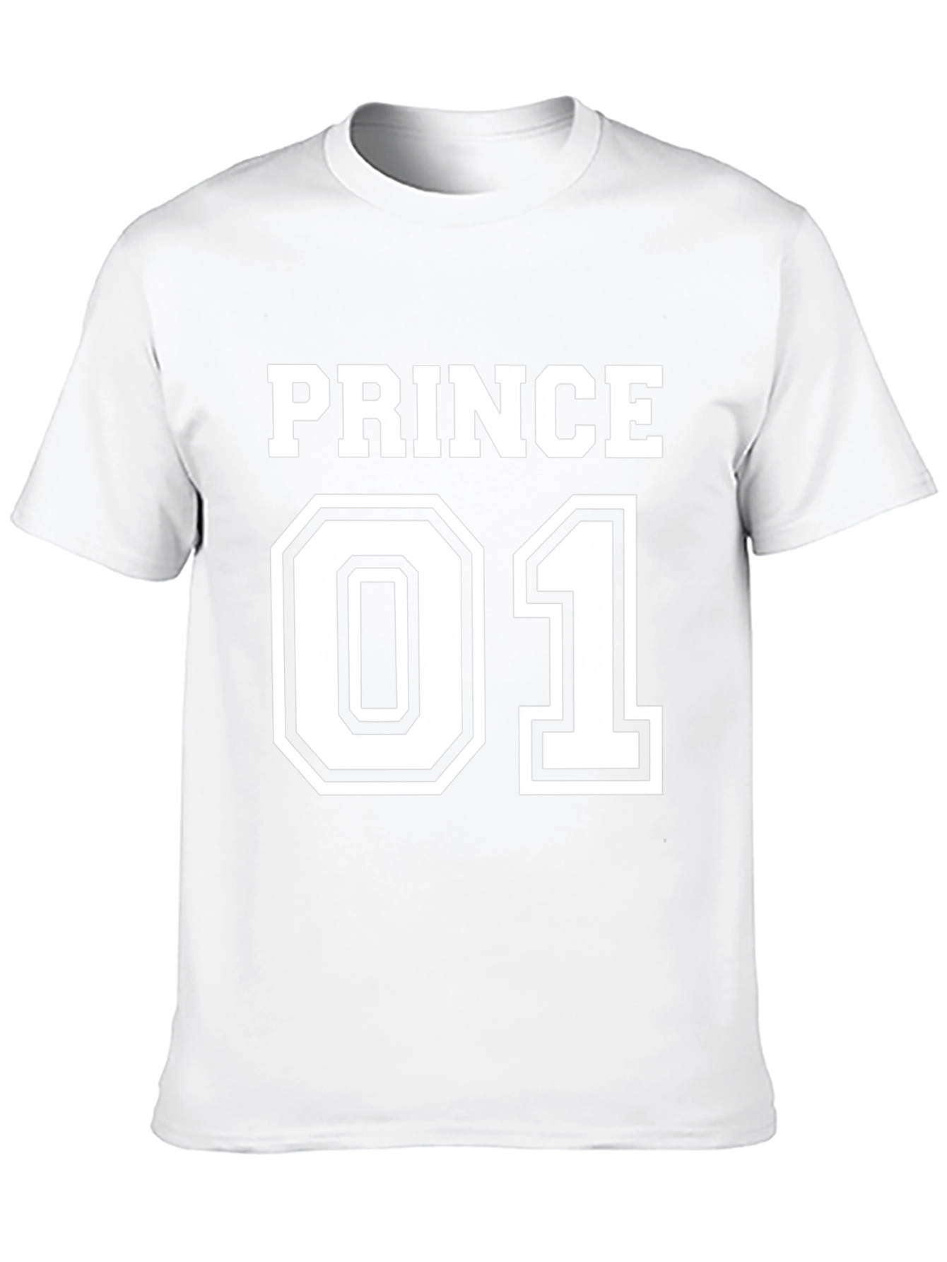 Prince 01 Black T-Shirt - Cool Graphic Tee
