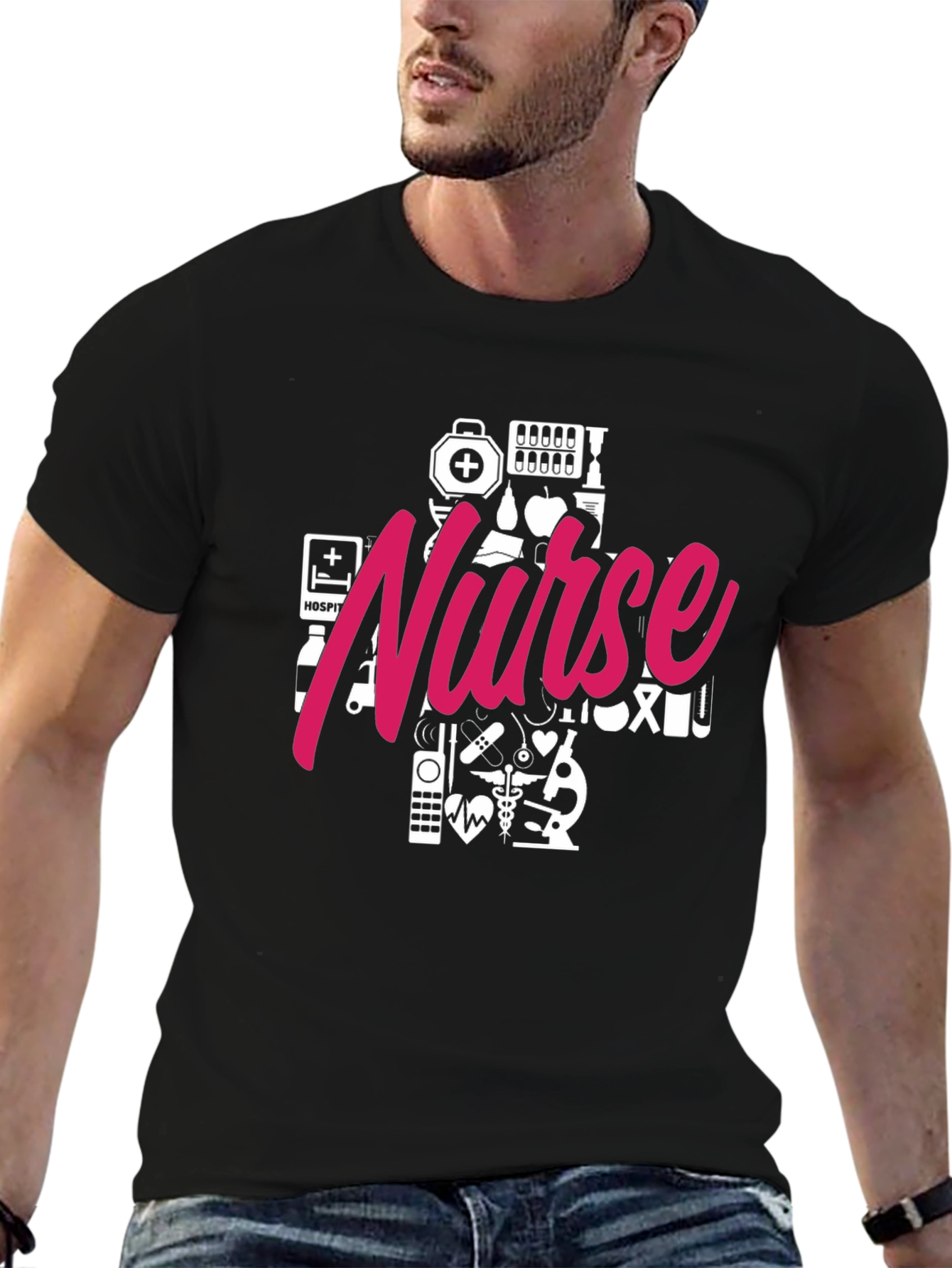 Nurse Graphic T-Shirt - Medical Professional Apparel