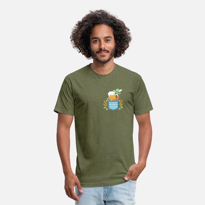 Oktoberfest Bavaria Flag Pocket Fun German Cost