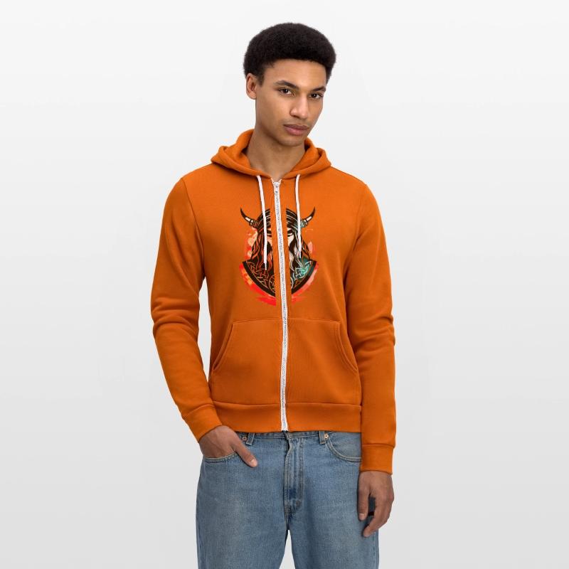 Old Viking Warrior. Viking Warrior Watercolor.