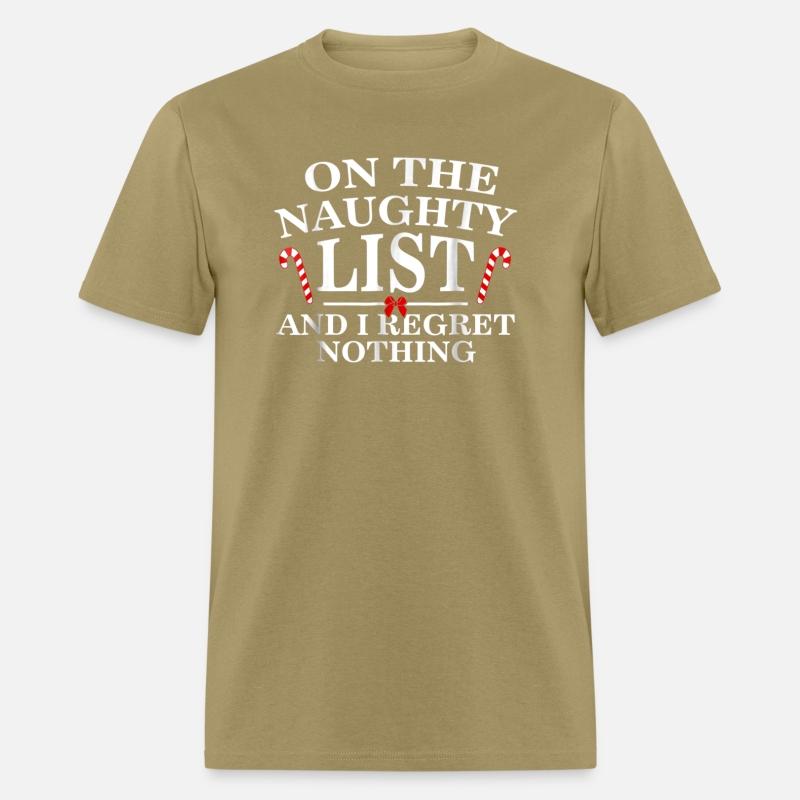 On The Naughty List And I Regret Nothing Funny