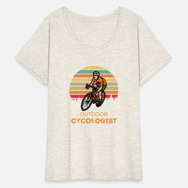 Outdoor Cycologist Retro Sunset Cycling