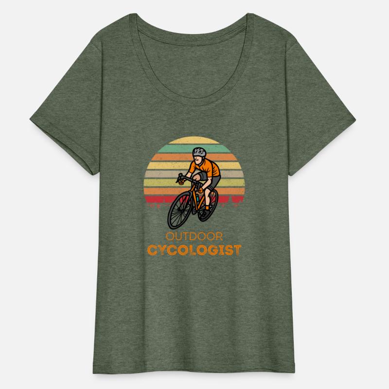 Outdoor Cycologist Retro Sunset Cycling
