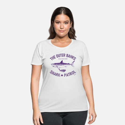 Outer Banks Shark Patrol OBX Vintage Purple