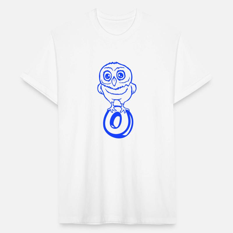 Owl Letter O Learn English ABC Bird School Name