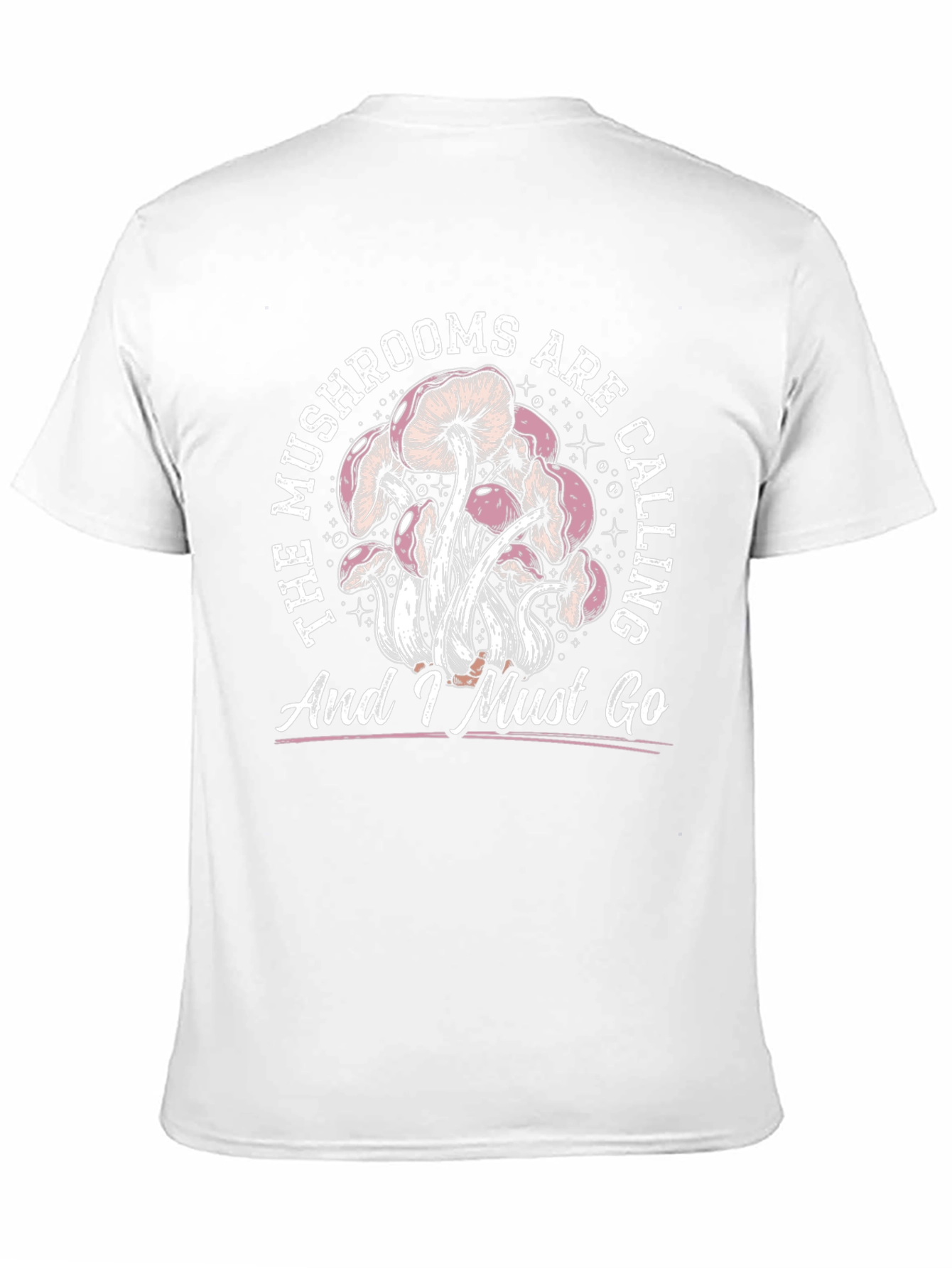 Mushroom Calling Graphic Tee - Unique Design