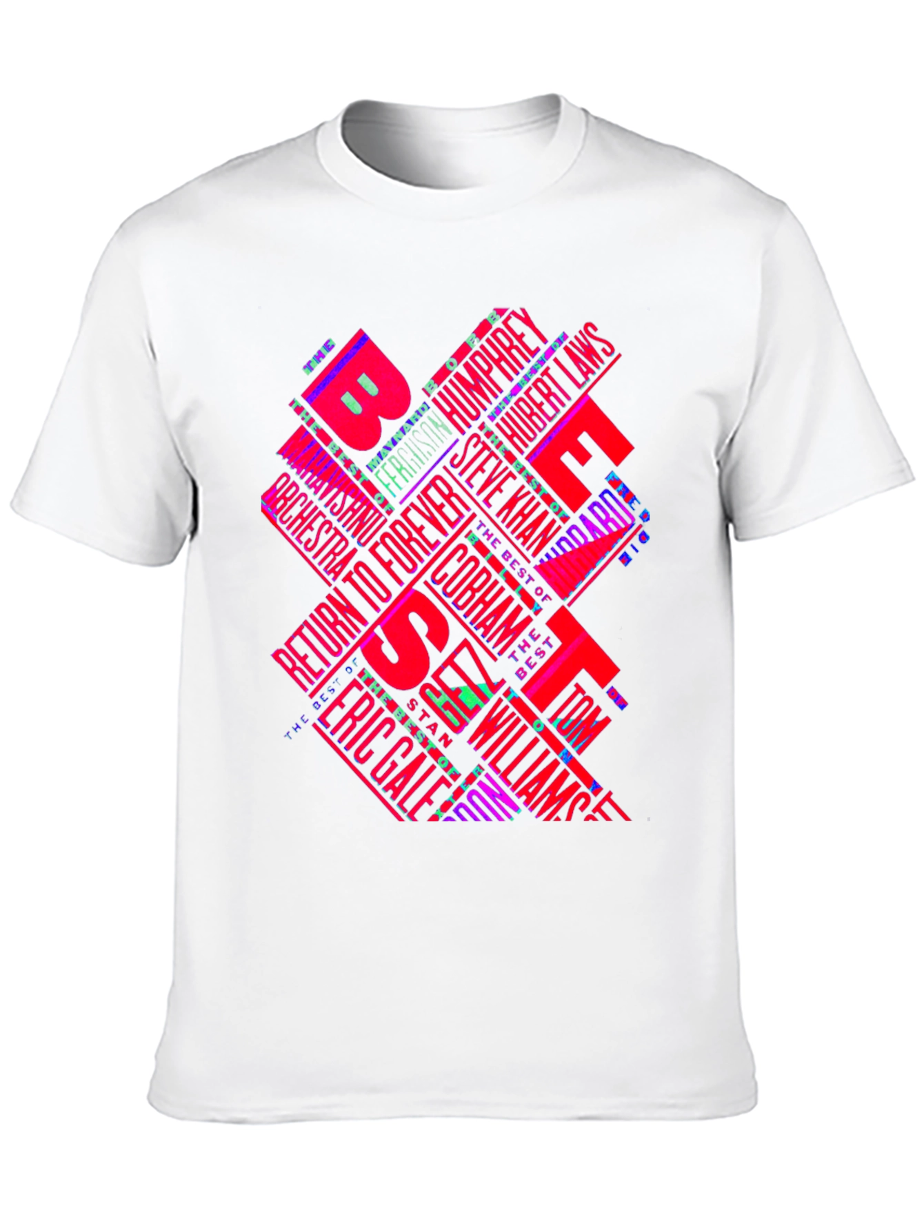 Retro 80s Fusion Music T-Shirt
