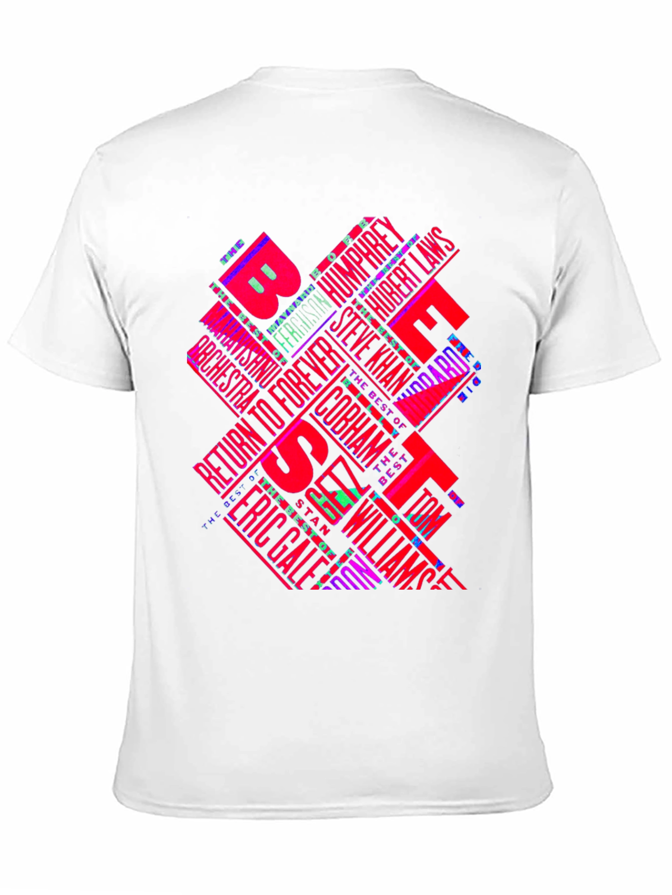 Retro 80s Fusion Music T-Shirt