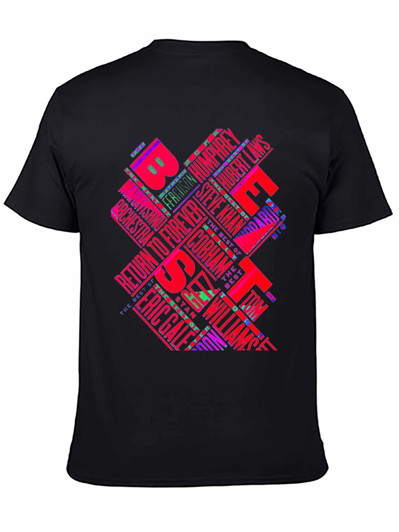 Retro 80s Fusion Music T-Shirt