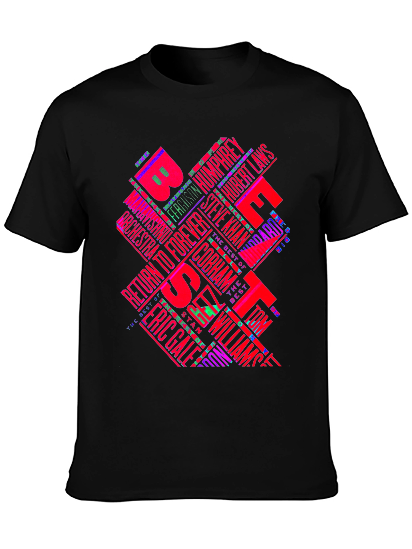 Retro 80s Fusion Music T-Shirt