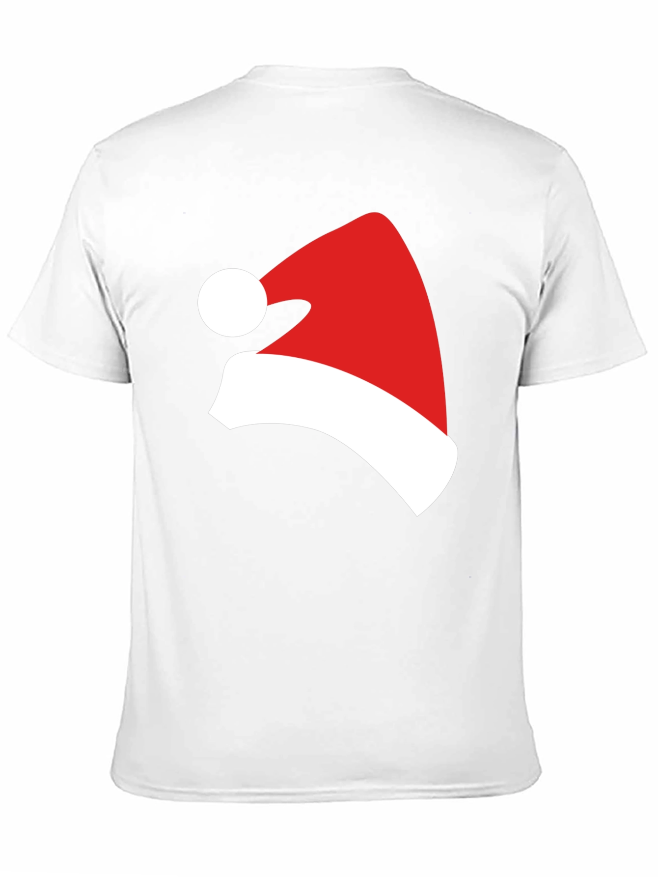 Festive Santa Hat Graphic Tee