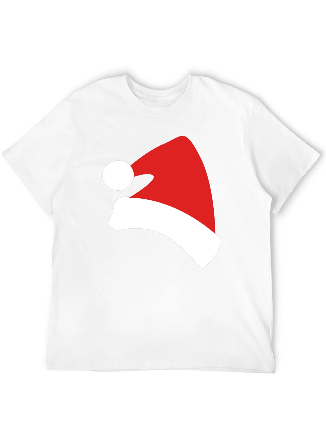 Festive Santa Hat Graphic Tee
