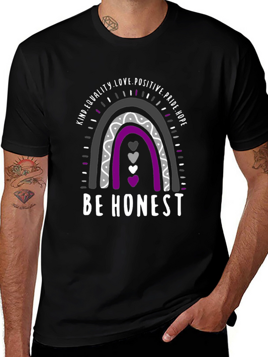 Be Honest Ace Pride Rainbow T-Shirt