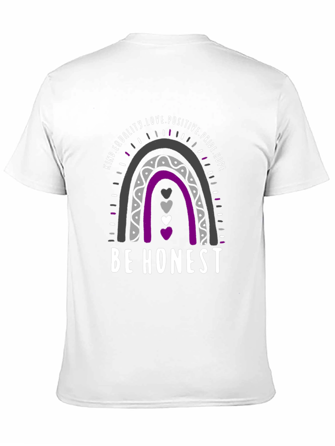 Be Honest Ace Pride Rainbow T-Shirt