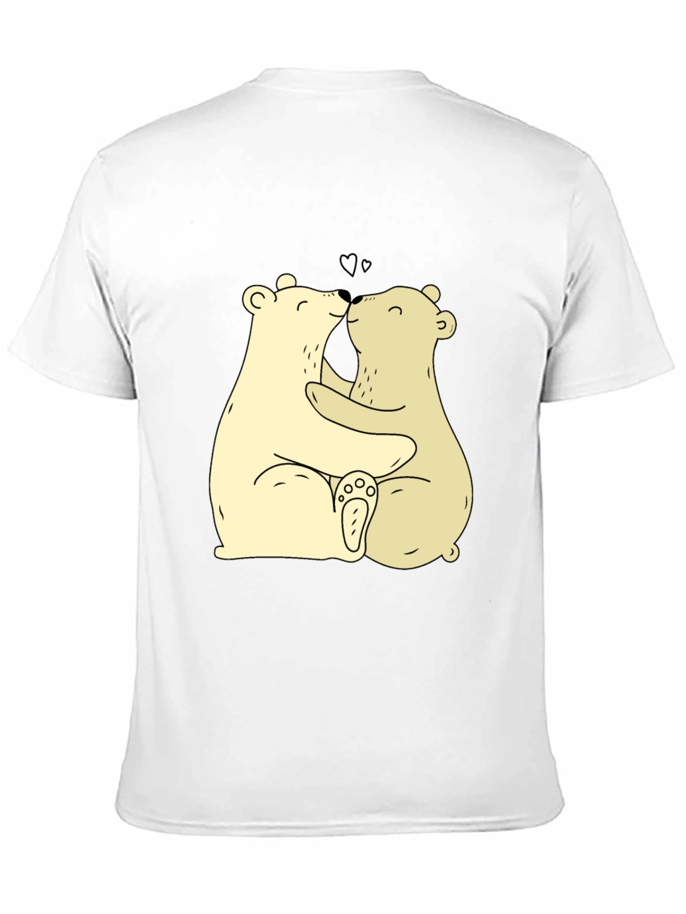 Bear Hug Graphic Tee - Cute & Comfortable