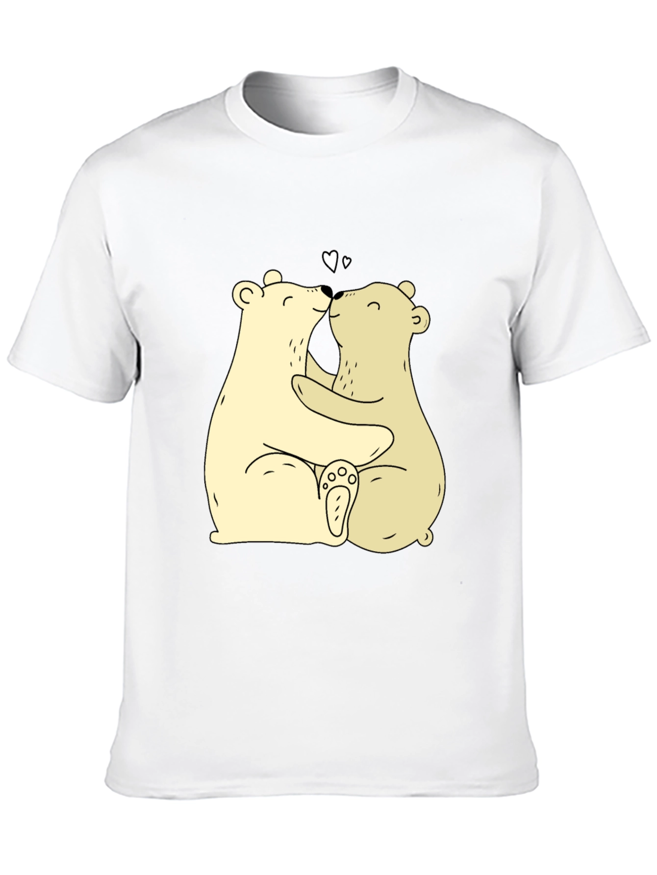 Bear Hug Graphic Tee - Cute & Comfortable