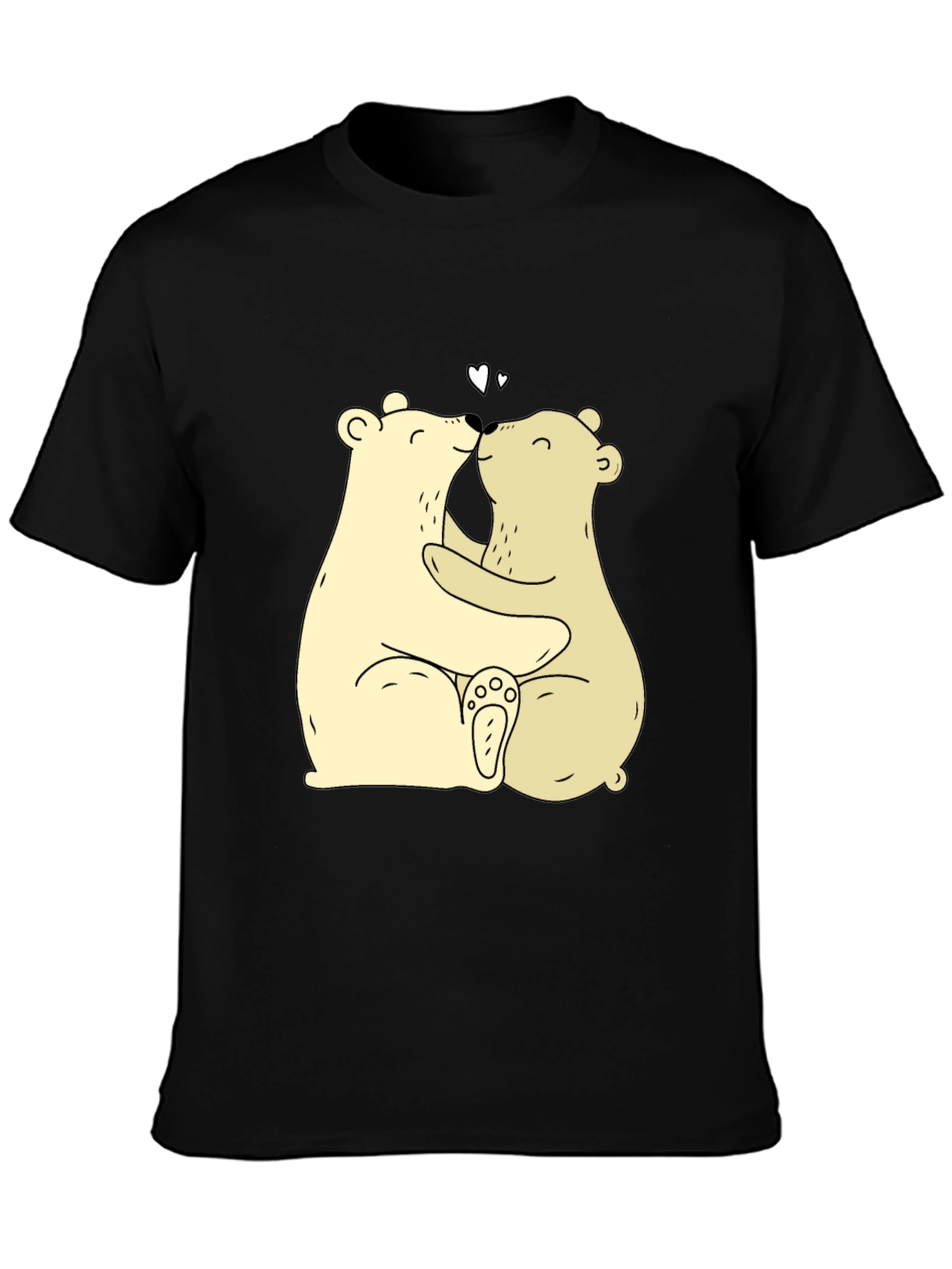 Bear Hug Graphic Tee - Cute & Comfortable
