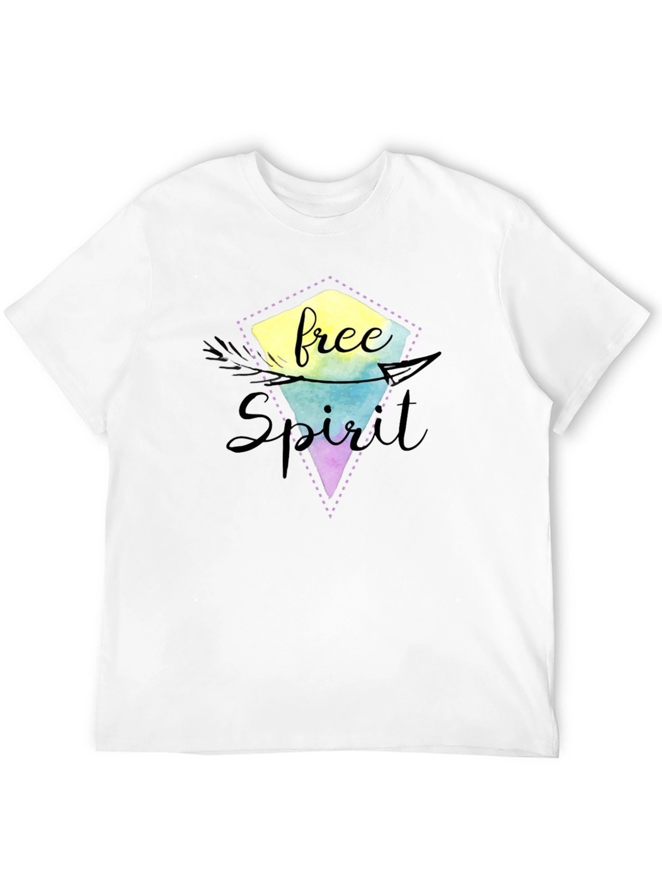 Free Spirit Graphic Tee - Black Unisex Shirt