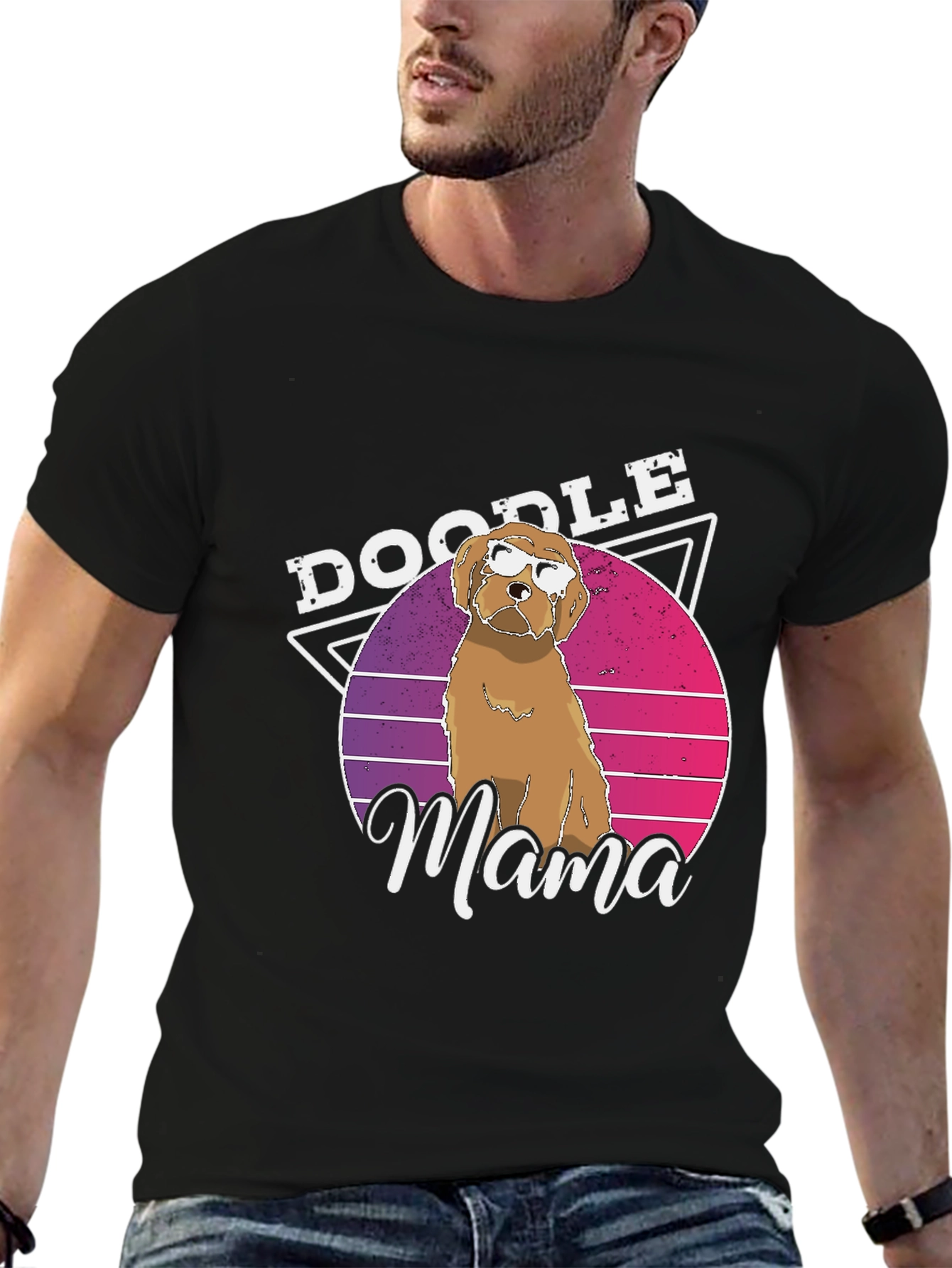 Doodle Mama Graphic T-Shirt - Dog Lover Gift