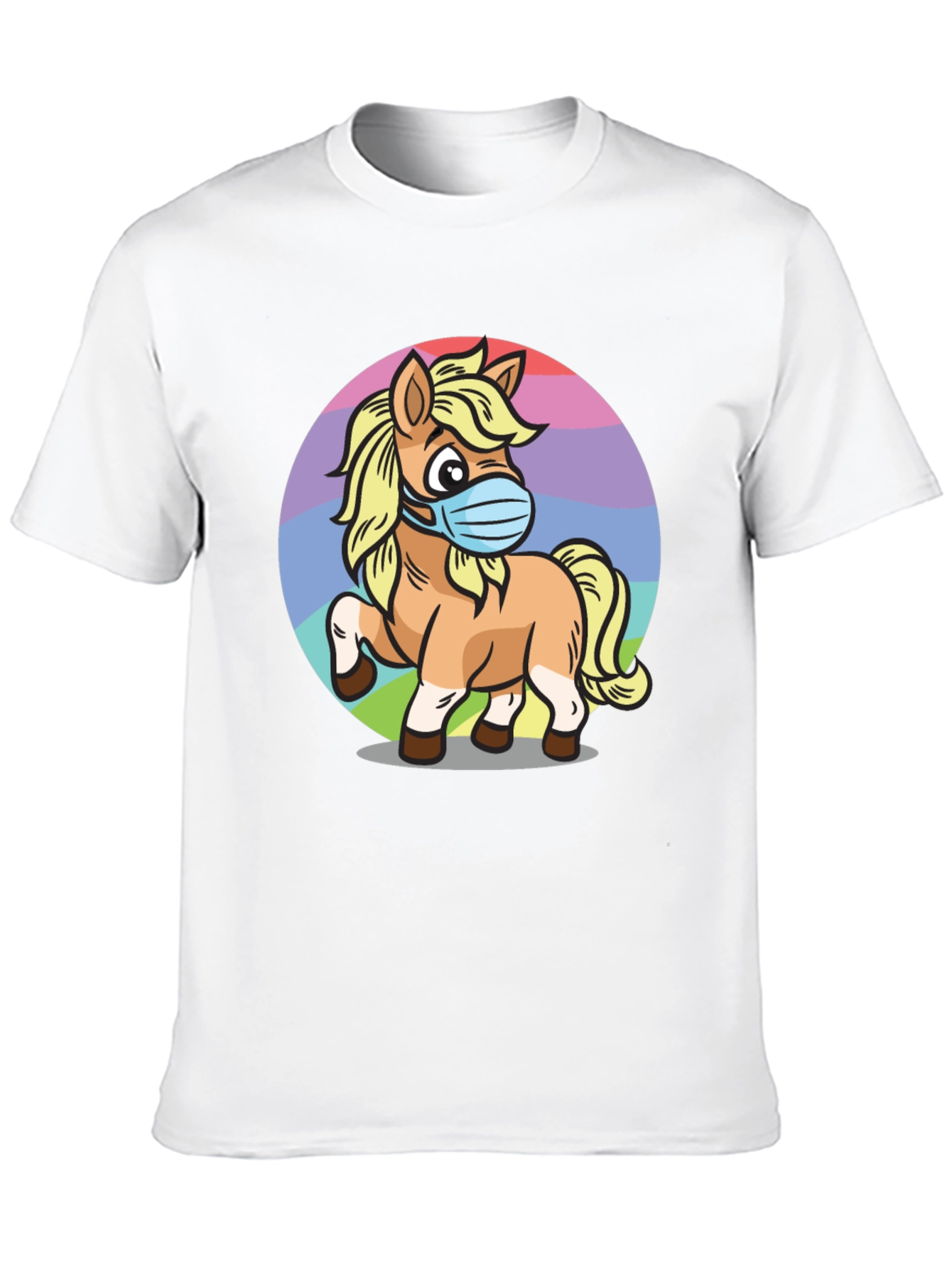 Masked Pony Graphic Tee - Stylish & Comfy