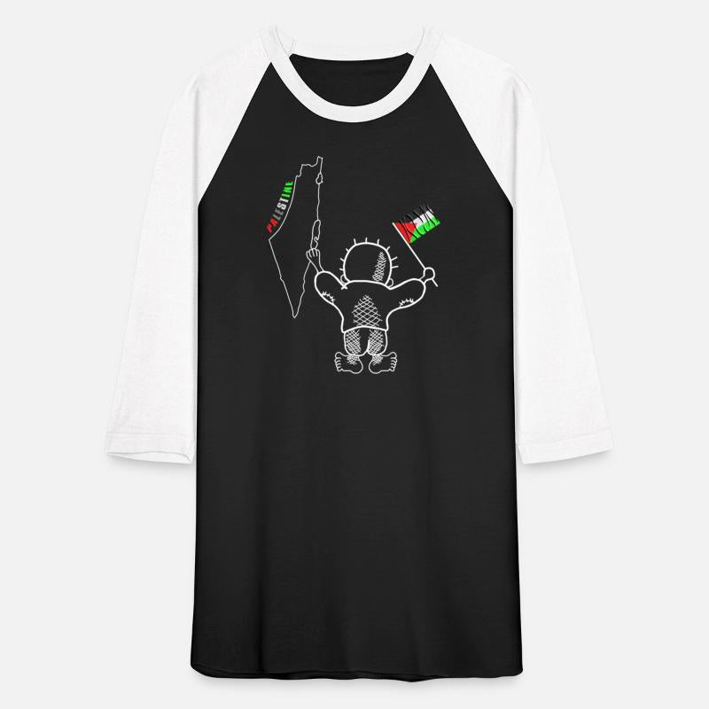 Palestinian Flag Map And Handala