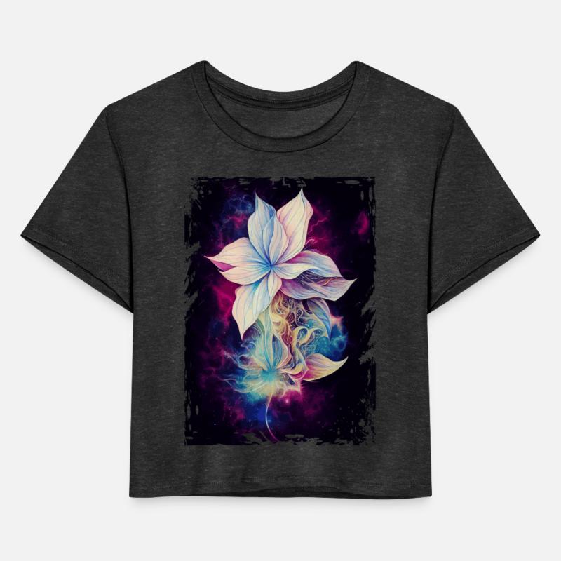 Pastel Flower Floral Space Watercolor Galaxy Astro