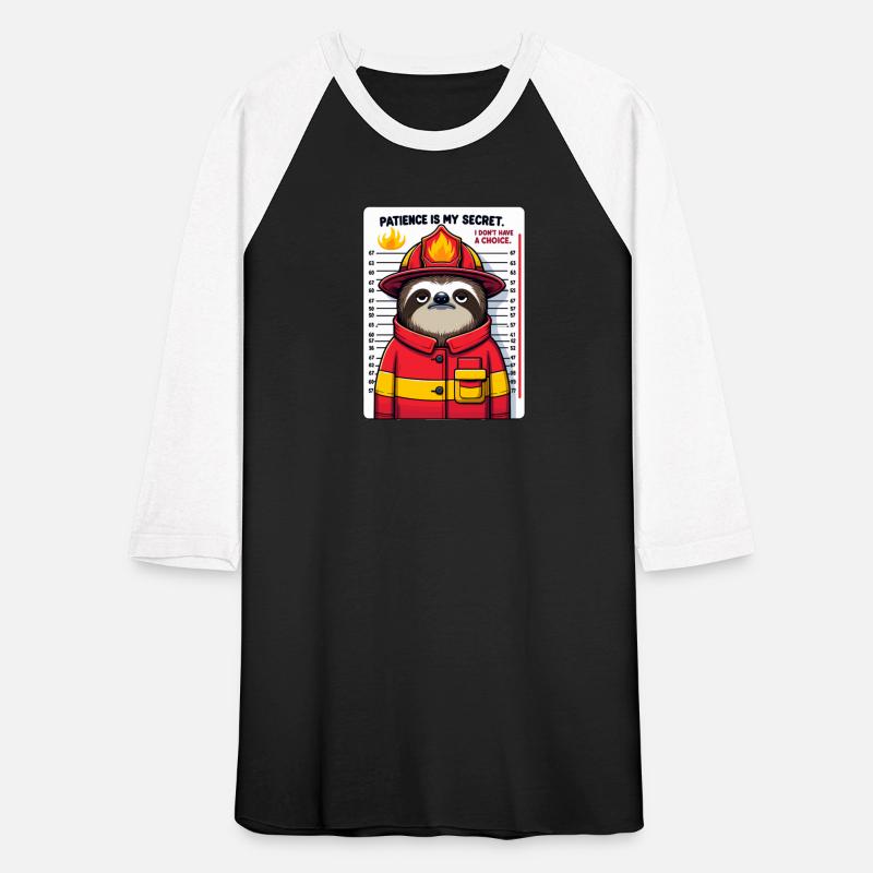 Patience in Flames: Sloth Firefighter