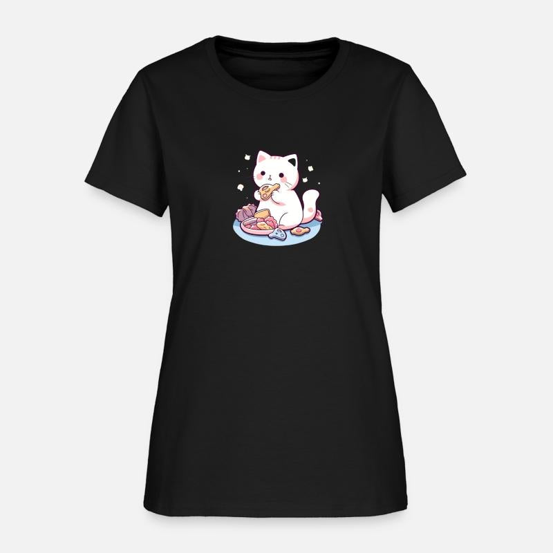 Paws & Nibbles - Cat Eating Snacks