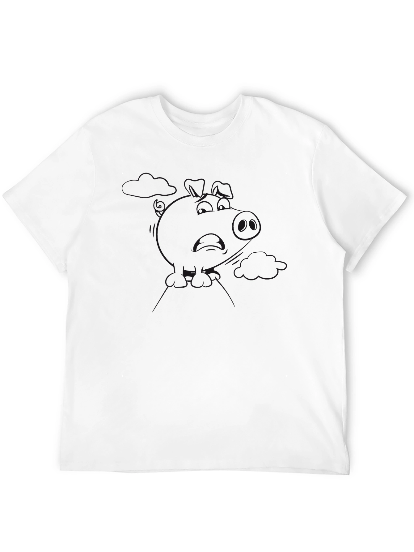 Classic Black Crew Neck T-Shirt - Soft Cotton Blend