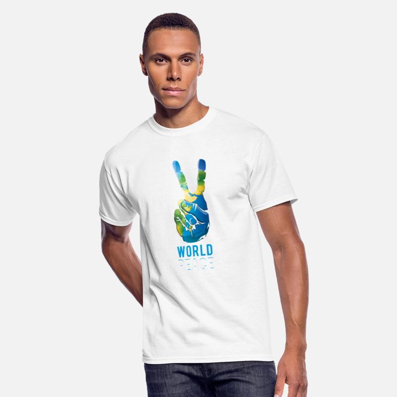 Peace Globe Save Nature Oceans Day Earth Day