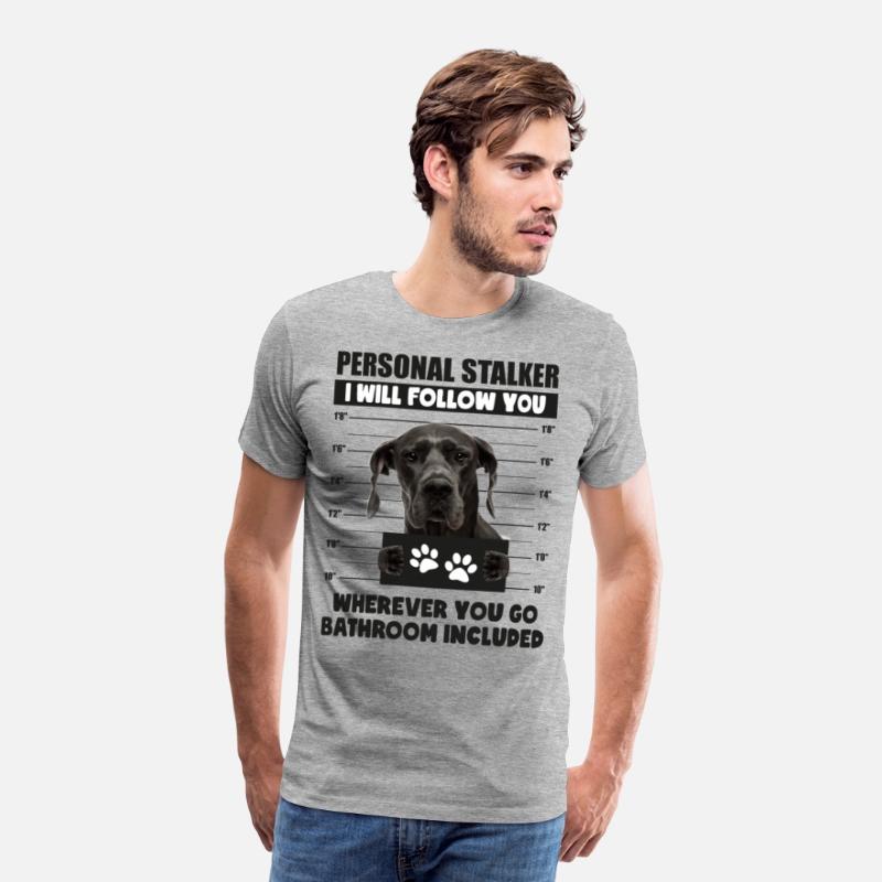 Personal Stalker Dog, Great Dane, Cane Darso, Gift