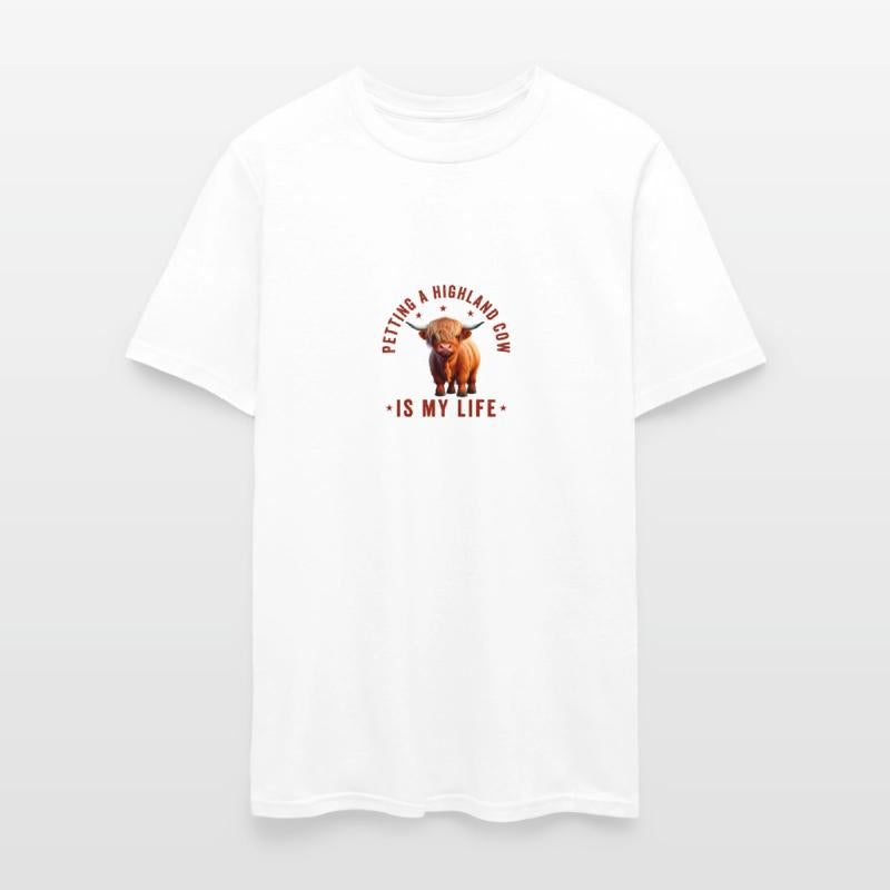 Petting A Highland Cow Is My Life Scottish Cattle