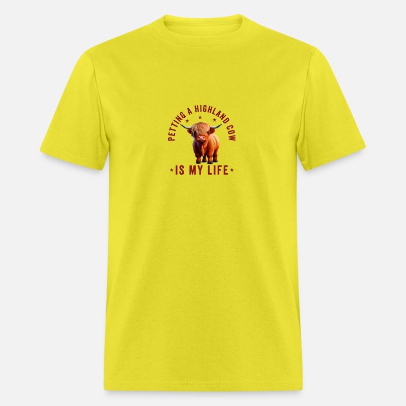 Petting A Highland Cow Is My Life Scottish Cattle