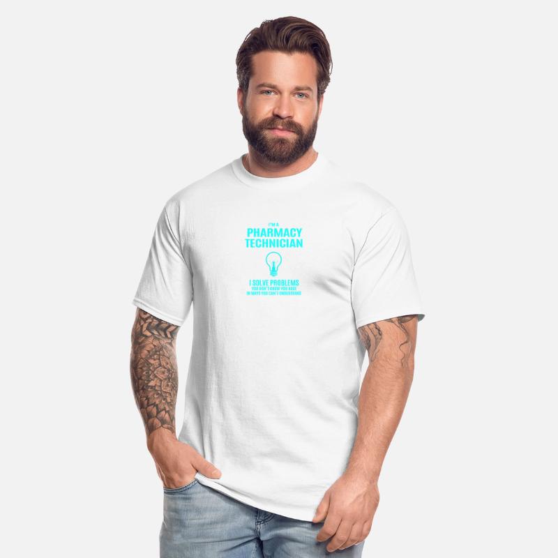Pharmacy Technician T Shirt - I Solve Problems Gif