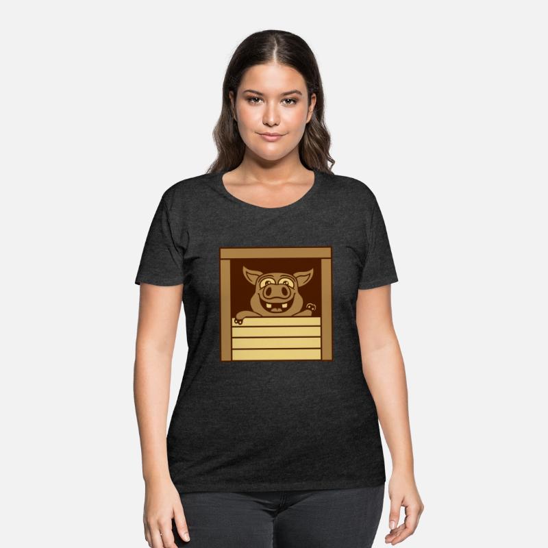 piglet waving friendly cartoon