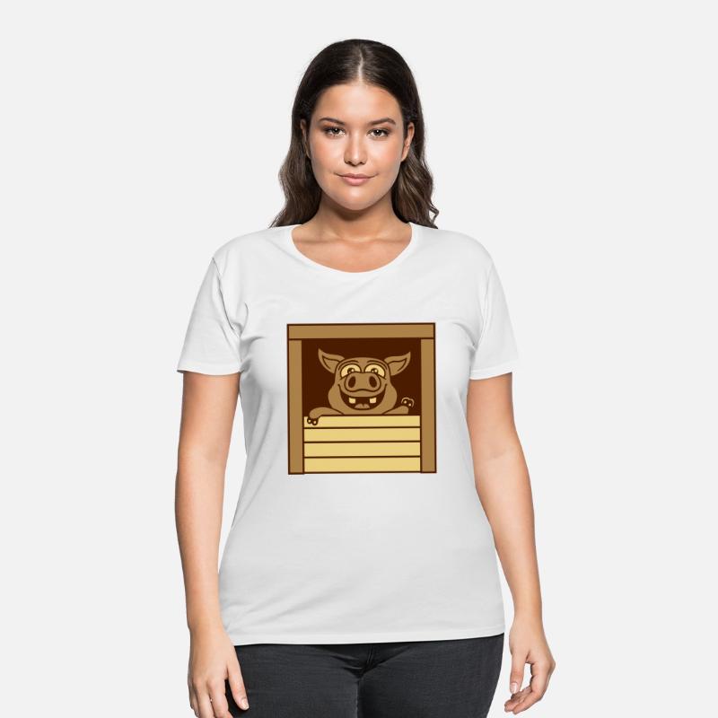 piglet waving friendly cartoon