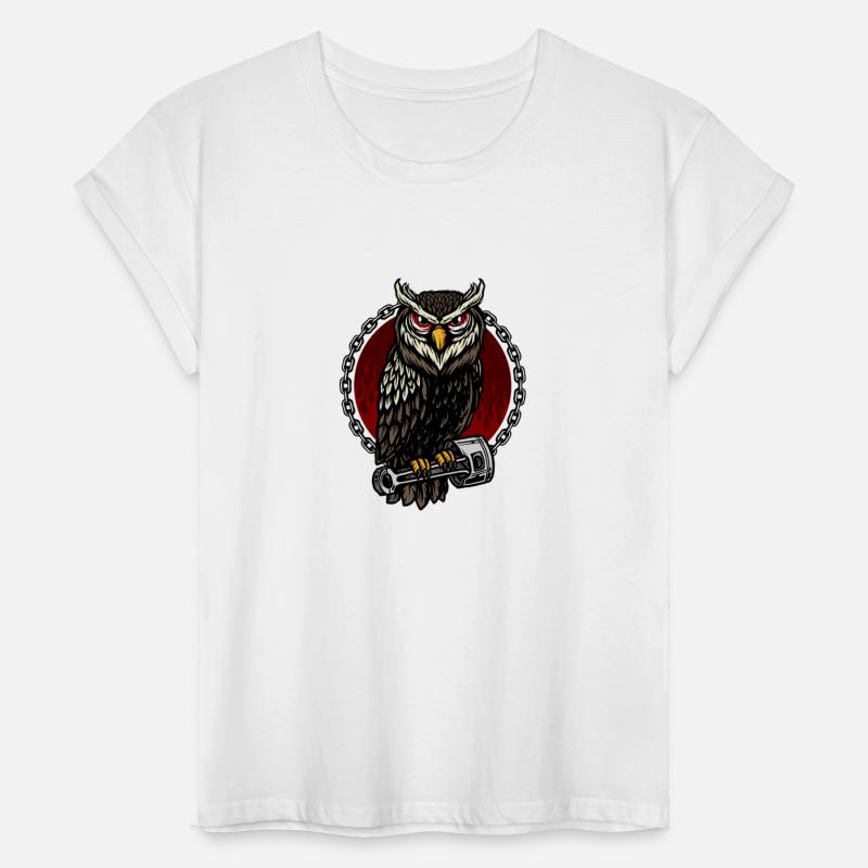 Pngtree vector of owl and piston