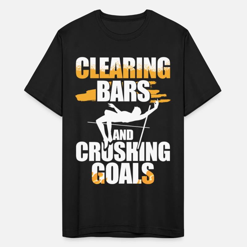 Pole Vault Clearing Bars Crushing Goals