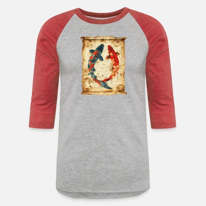 Pond Pet Carp Papyrus Scroll Japanese Art Koi Fish