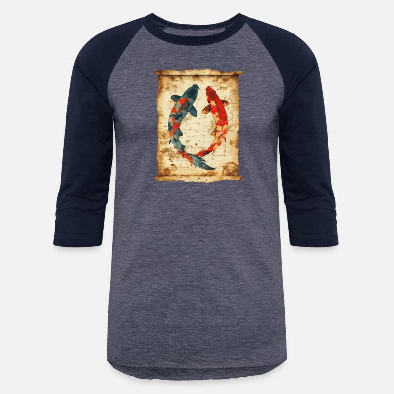 Pond Pet Carp Papyrus Scroll Japanese Art Koi Fish