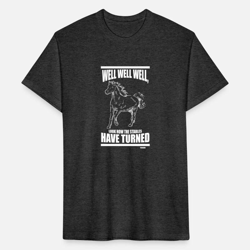 Pony stallion mare horse riding courtyard girl